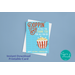 Poppin By to Say Thank You, Digital Printable Librarian Appreciation Card, Instant Download Popcorn Gift, Printable Popcorn Thank You Card, Popcorn Theme Digital Greeting Card