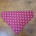 Reversible Dog Bandana Stars and Stripes on one side and tan stars on the other