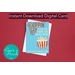 Popcorn Theme Printable Nurse Appreciation Week Gifts, Instant Download Digital Poppin' By to Say Thank You Card for Nurse, Appreciation Gift for School Nurse