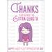 Printable Thank You Card, Thanks for Going the Extra Length Cosmotologist Gift, Hair Stylist Appreciation, Long Hair Beautician Gift