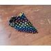 Dog Bandana - Reversible Scrunchie - Happy Birthday and Paw Prints - Paw Print side