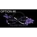 OPTION#6 Come with White infinity sign /Name, Date, Hummingbird, Flower and now she Flies one Color Total of 1 colors

