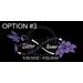 OPTION#3 Come White with the Hummingbird, Flower and now she Flies one Color  Total of 1 colors