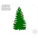 Pine Tree with Cardinal SVG and Clipart