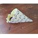 Reversible Scrunchie Dog Bandana - Flying Bees and Bones - Bones side
