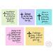 Bible Verses Faith Stickers Digital Bundle