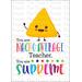 Nacho Average Teacher Printable Card, Teacher Appreciation Week Digital Download, Funny Thank You Card for Teacher, Cute Teacher Gift