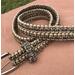 Paracord Belt Survival Military Outdoor Style Camo and Tan 40" Handmade in USA