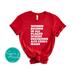 Reproductive Rights Feminist Advocacy Shirt, Women Belong in All Places Where Decisions are Being Made, Womens Strike, Feminist Slogan Red TShirt, Womens Rights Roe vs Wade