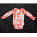 Newborn bodysuit - Coral Pink