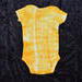 3 month bodysuit - Yellow