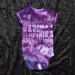 Newborn bodysuit - Purple