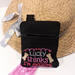 black lucky thinks i am awesome poop bag holder handcrafted in USA by A  Fur Baby Favorite