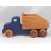 Handmade Wooden Toy Dump Truck, Painted in Your Choice of Colors, From My Easy 5 Truck Fleet Collection