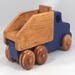Handmade Wooden Toy Dump Truck, Painted in Your Choice of Colors, From My Easy 5 Truck Fleet Collection