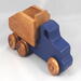 Handmade Wooden Toy Dump Truck, Painted in Your Choice of Colors, From My Easy 5 Truck Fleet Collection