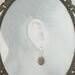 Pale Aqua Petite Oval Enameled Textured Copper Earrings