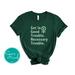 National Women's Strike for Equality June 24 Apparel: Get in Good Trouble Necessary Trouble Green T-shirt