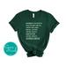National Womens Strike for Equality June 24 Apparel: Reproductive Rights Green T-shirt, Empowering Shirt for Girls