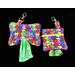 autism awareness dog poop bag holder with wristlet and free roll of bags two sizes
