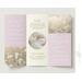 screen shot pastel leaf tri0fold brochure in color lavender.