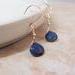Lapis Lazuli Drop Earrings 14K Gold Filled
