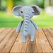 Crochet elephant,  amigurumi elephant, stuffed animal, stuffed elephant, mini elephant, small elephant, miniature elephant, elephant figurine, crochet toys, baby shower gift