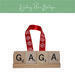 gaga ornament