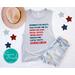 Patriotic 4th of July Shirt - Comprehensive Pro-Life Statement Independence Day Shirt