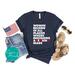 Patriotic 4th of July Shirt - Women Belong In All Places Where Decisions are Being Made Independence Day Shirt