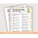 The Creation Bible Story Trivia Game Printable