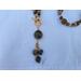 Front Clasp toggle with unakite dangle