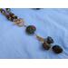 Front clasp toggle with unakite dangle