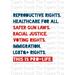 Patriotic 4th of July Instant Download Printable Card - This is Pro-Life Social Justice Equality Card
