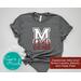 Personalized Spirit Apparel - Customized Short-Sleeved Class of 2025 Senior T-Shirt with School Letters, School Colors, and Team Mascot