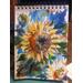"Sunflower Study" Original Chris Wakefield Watercolor Painting