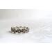 sterling silver daisy chain ring 