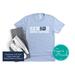 Personalized Spirit Apparel - Customized Short-Sleeved Class of 2025 Senior Cheerleader T-Shirt with School Colors and Team Mascot