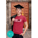 Personalized Spirit Apparel - Customized Short-Sleeved Class of 2025 Senior Cheerleader T-Shirt with School Colors and Team Mascot
