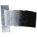 Hand dyed small cuts of gray quilting cotton, suitable for quilting and crafting