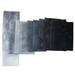 quilting cotton bundle, hand dyed in shades of gray, small cuts