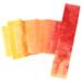 Red yellow orange quilting cotton bundle, hand dyed small cuts for quilting and crafting