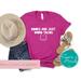 Bookish Graphic Tee and Bag Set - Books are Just Word Tacos Shirt, Funny Reading Lovers Canvas Tote Bag