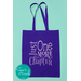 Bookish Graphic Tee and Bag Set - Just One More Chapter Shirt, Funny Reading Lovers Canvas Tote Bag