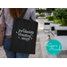 Bookish Graphic Tee and Bag Set - Probably Reading Smut Shirt, Funny Reading Lovers Canvas Tote Bag