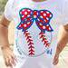 Baseball Bow Girl shirt