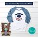 Personalized Grow With Me Shirt - Customized Graduation Year Raglan with Student Name and School Colors