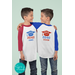 Personalized Grow With Me Shirt - Customized Graduation Year Raglan with Student Name and School Colors