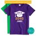 Personalized Grow With Me Shirt - Customized Graduation Year T-shirt with Student Name and School Colors