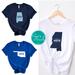 Patriotic Vote Blue Shirt - Custom State Shirt, 2024 Election